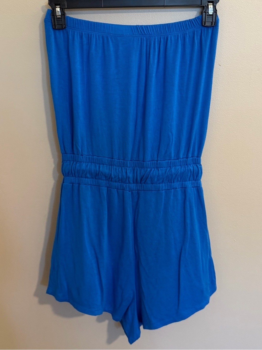 Lucky Brand Swim Strapless Blue Romper - Picture 7 of 8